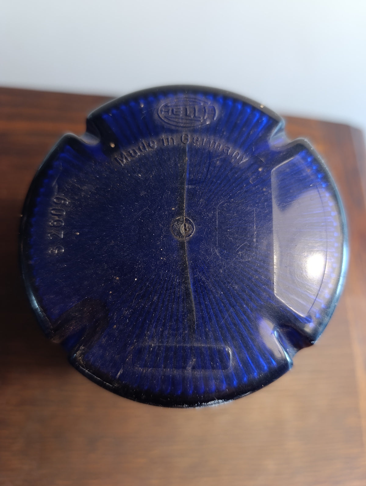 Gyrophare bleu ancien HELLA – collection – non testé