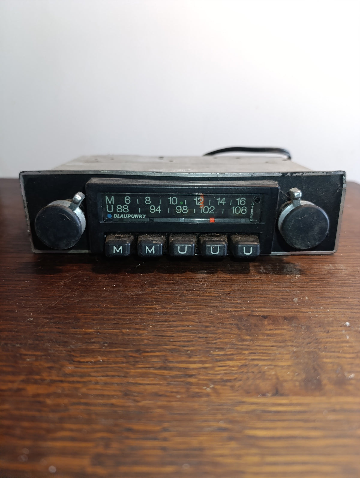Autoradio ancien Blaupunkt Stereo à touches – non testé