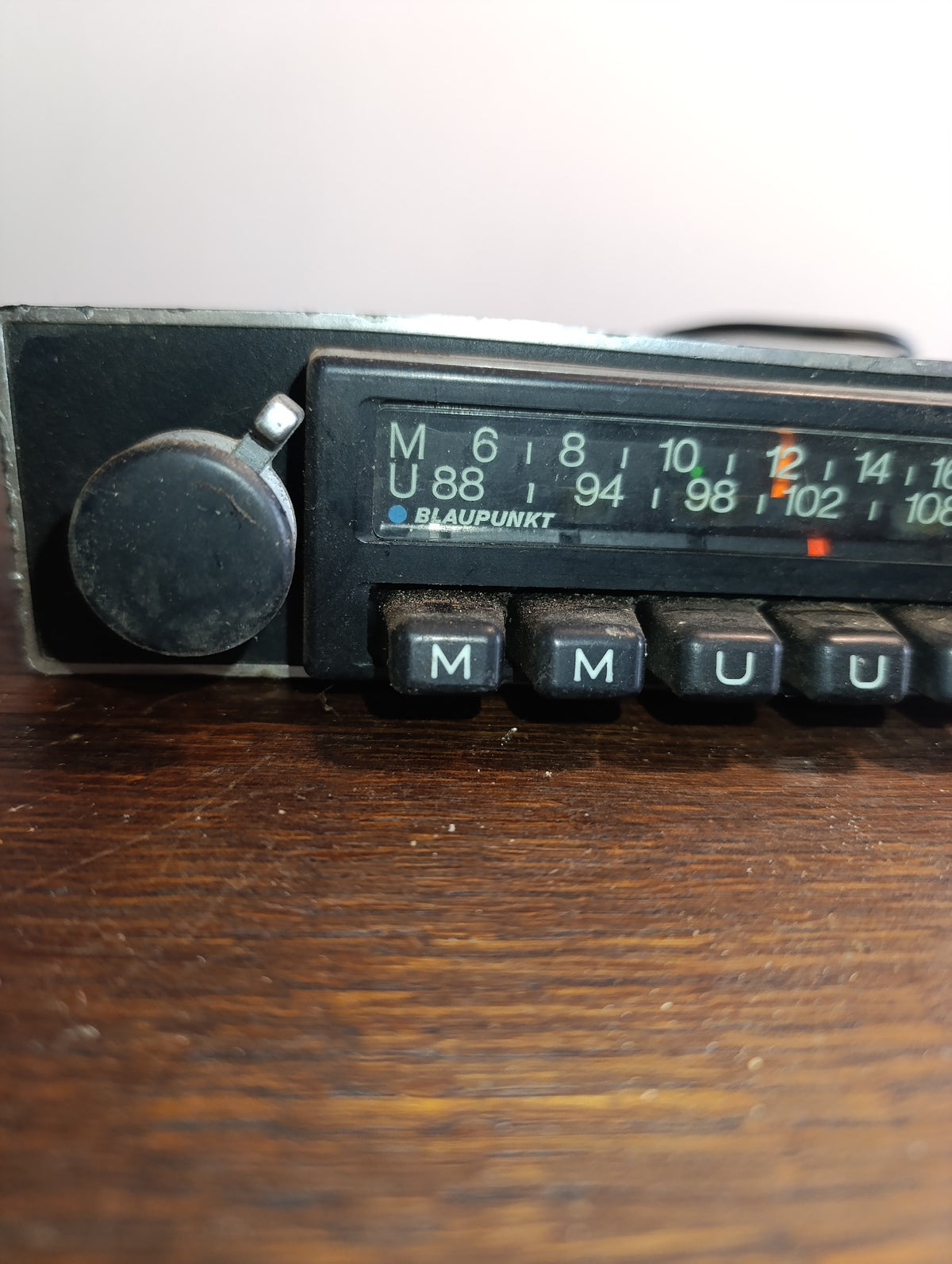 Autoradio ancien Blaupunkt Stereo à touches – non testé