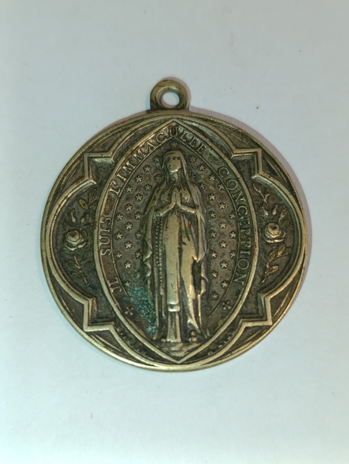 Médaille de Lourdes – Immaculée Conception et basilique du Rosaire