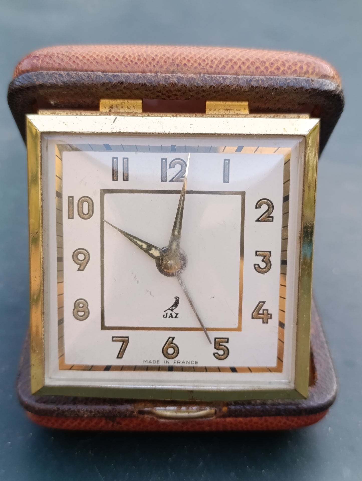 Réveil de voyage JAZ pliant vintage – Made in France – Fonctionnel