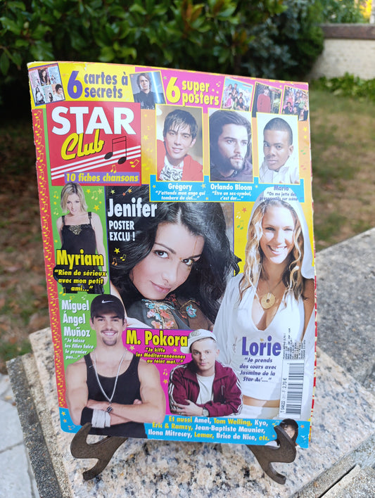 Star Club n°1 – Jenifer, Lorie, M. Pokora, Grégory, Orlando Bloom – Magazine 2005