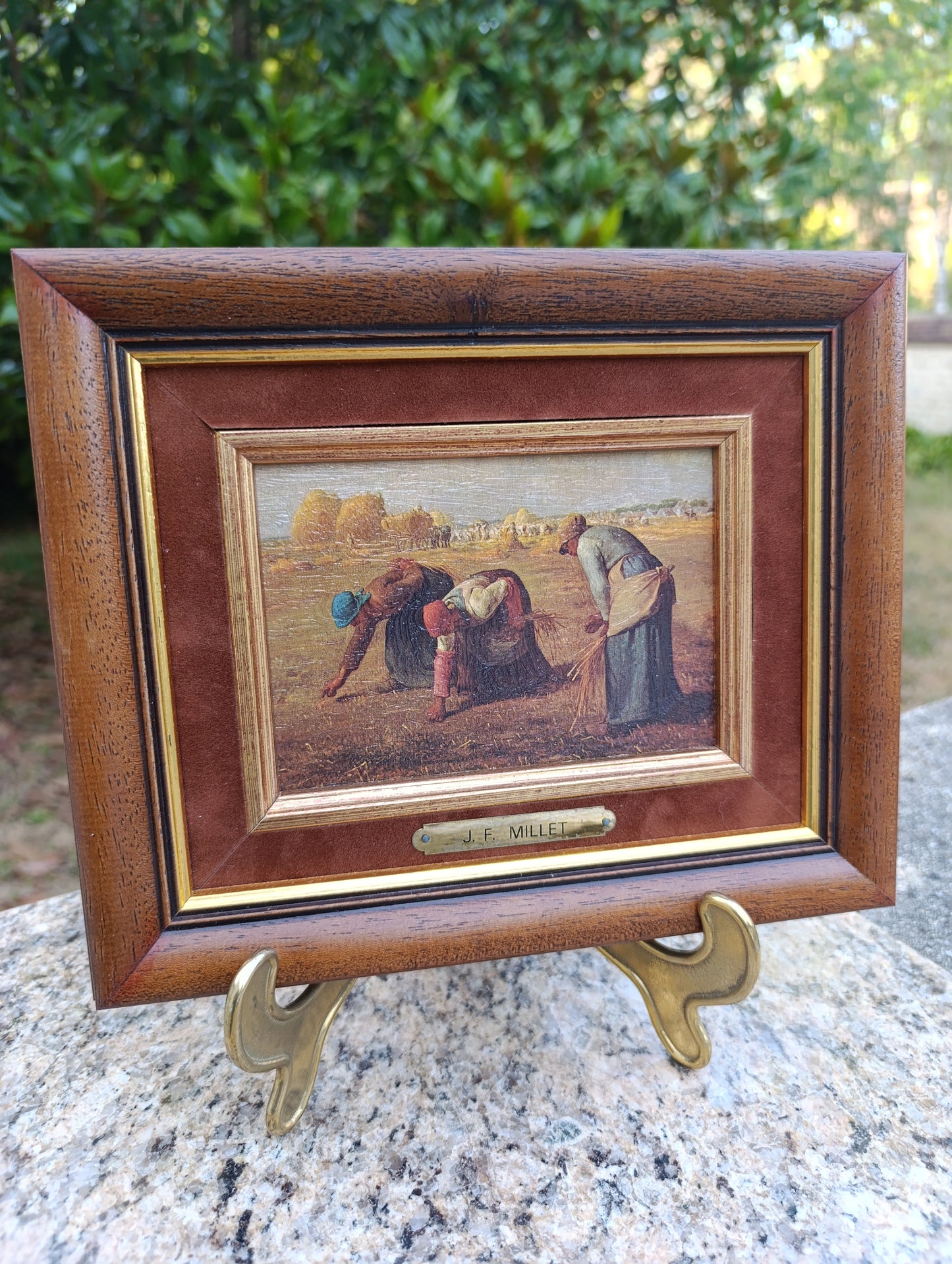 Tableau Jean-François Millet – Des glaneuses – Reproduction encadrée
