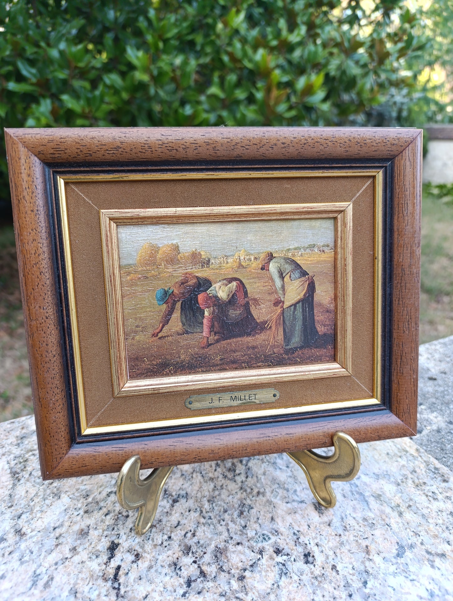 Tableau Jean-François Millet – Les Glaneuses – Reproduction encadrée