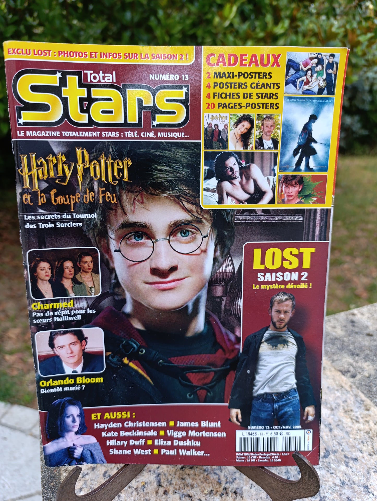 Total Stars N°13 Harry Potter et la Coupe de Feu – Lost Saison 2 – Magazine Collector Octobre/Novembre 2005