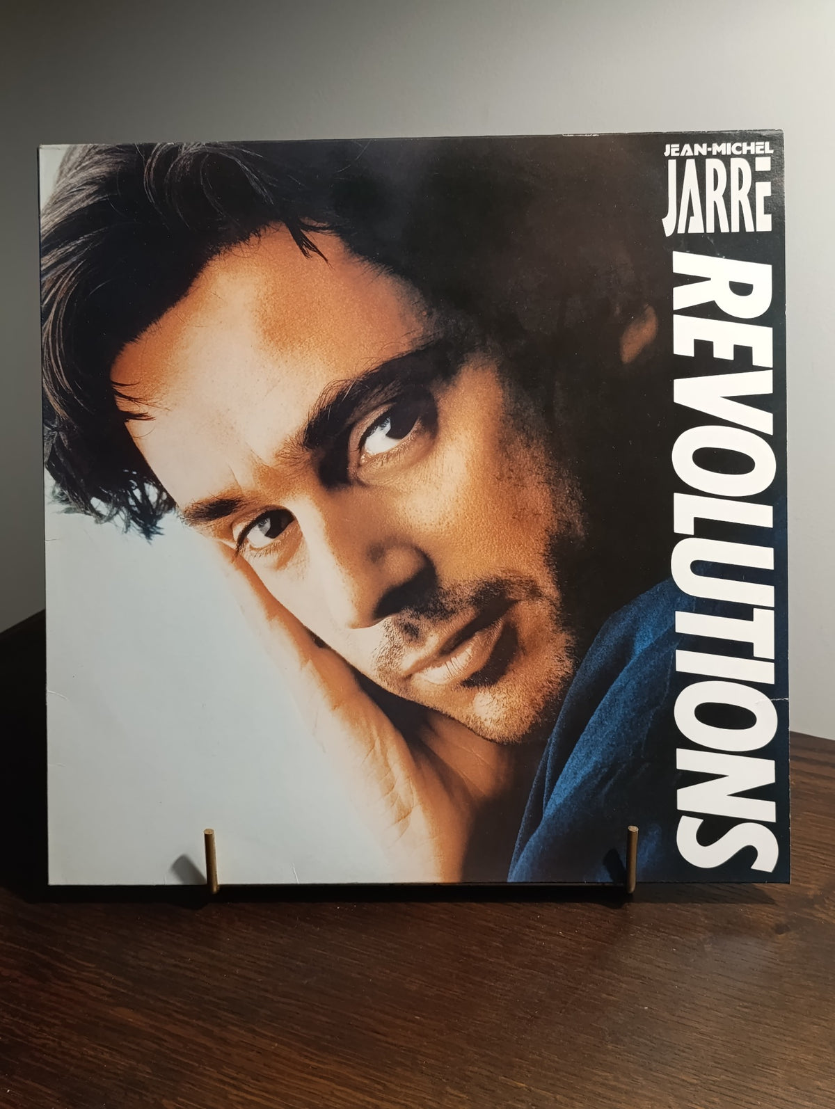 Jean-Michel Jarre – Révolutions – Vinyle 33 tours – pochette de l’exemplaire vendu