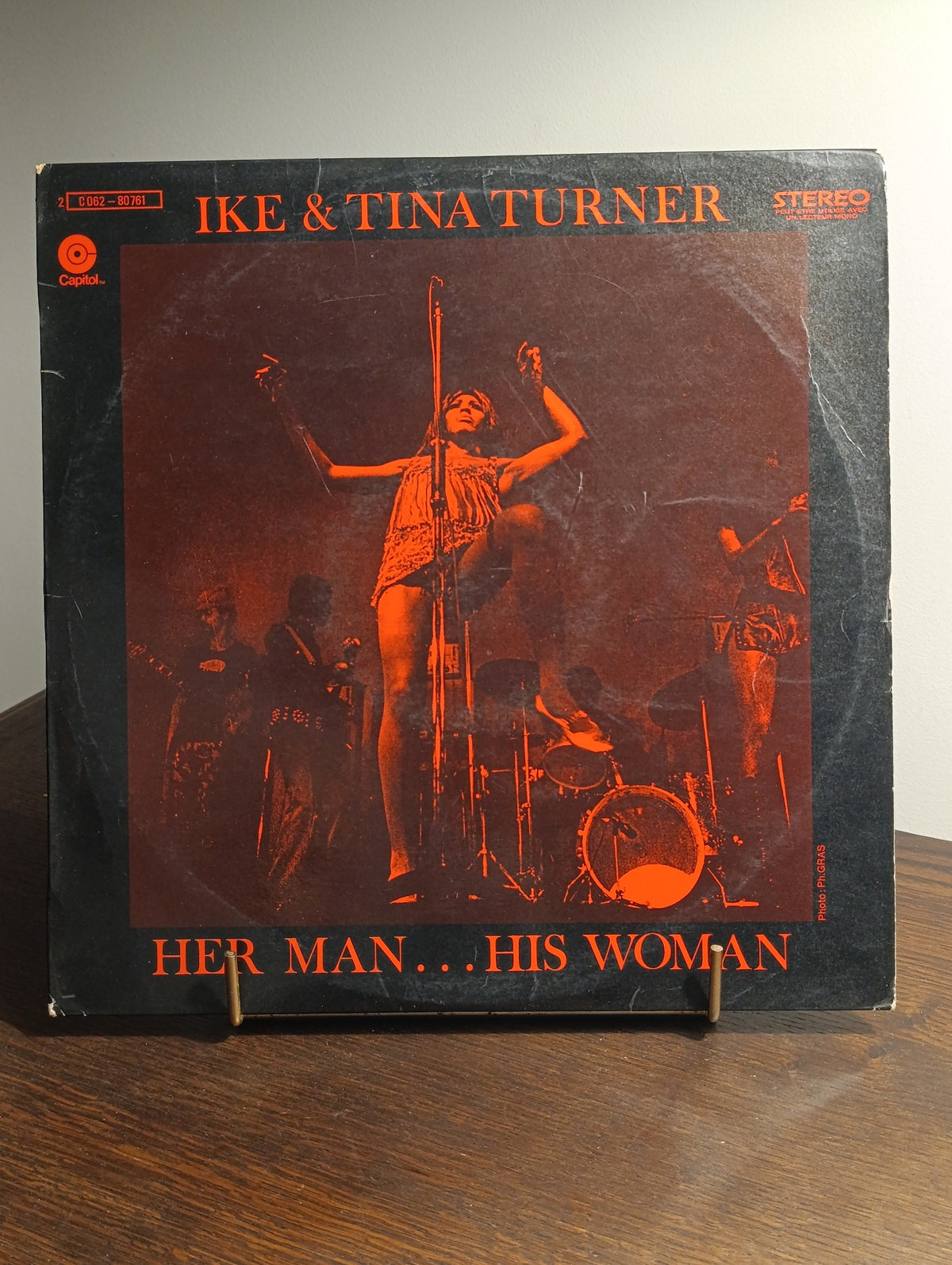Ike & Tina Turner – Her Man… His Woman – Vinyle 33 tours – pochette de l’exemplaire vendu